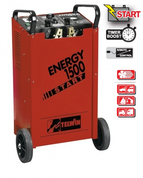 Пуско-зарядное устройство Telwin ENERGY 1500 - 230-400V-12-24V-44кВт